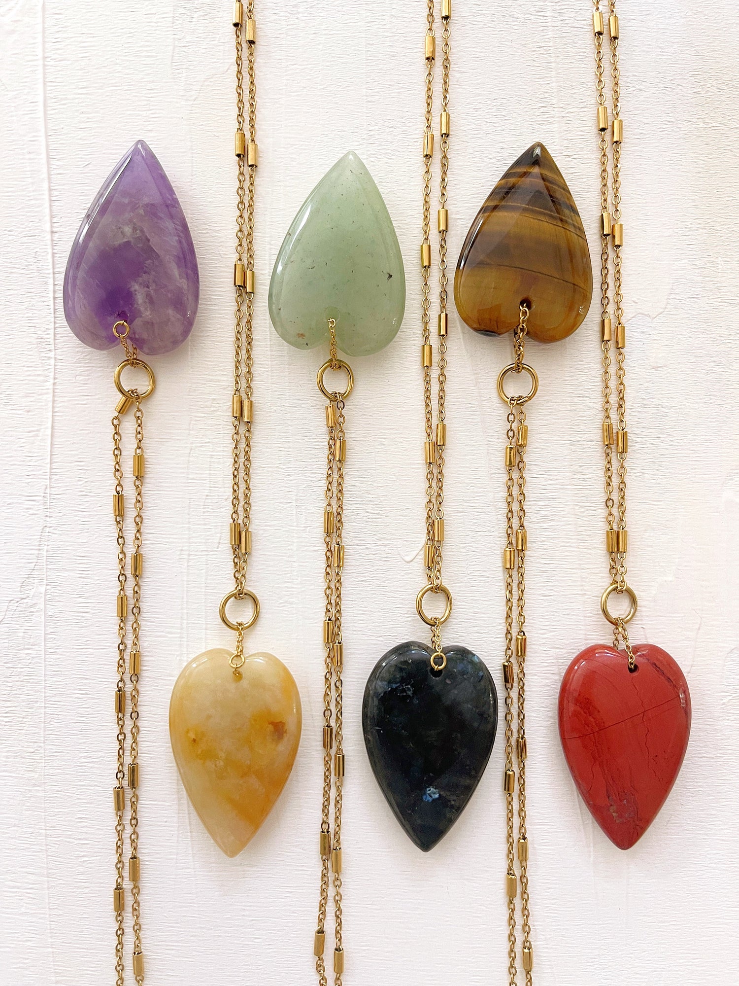 LES COLLIERS COEURS