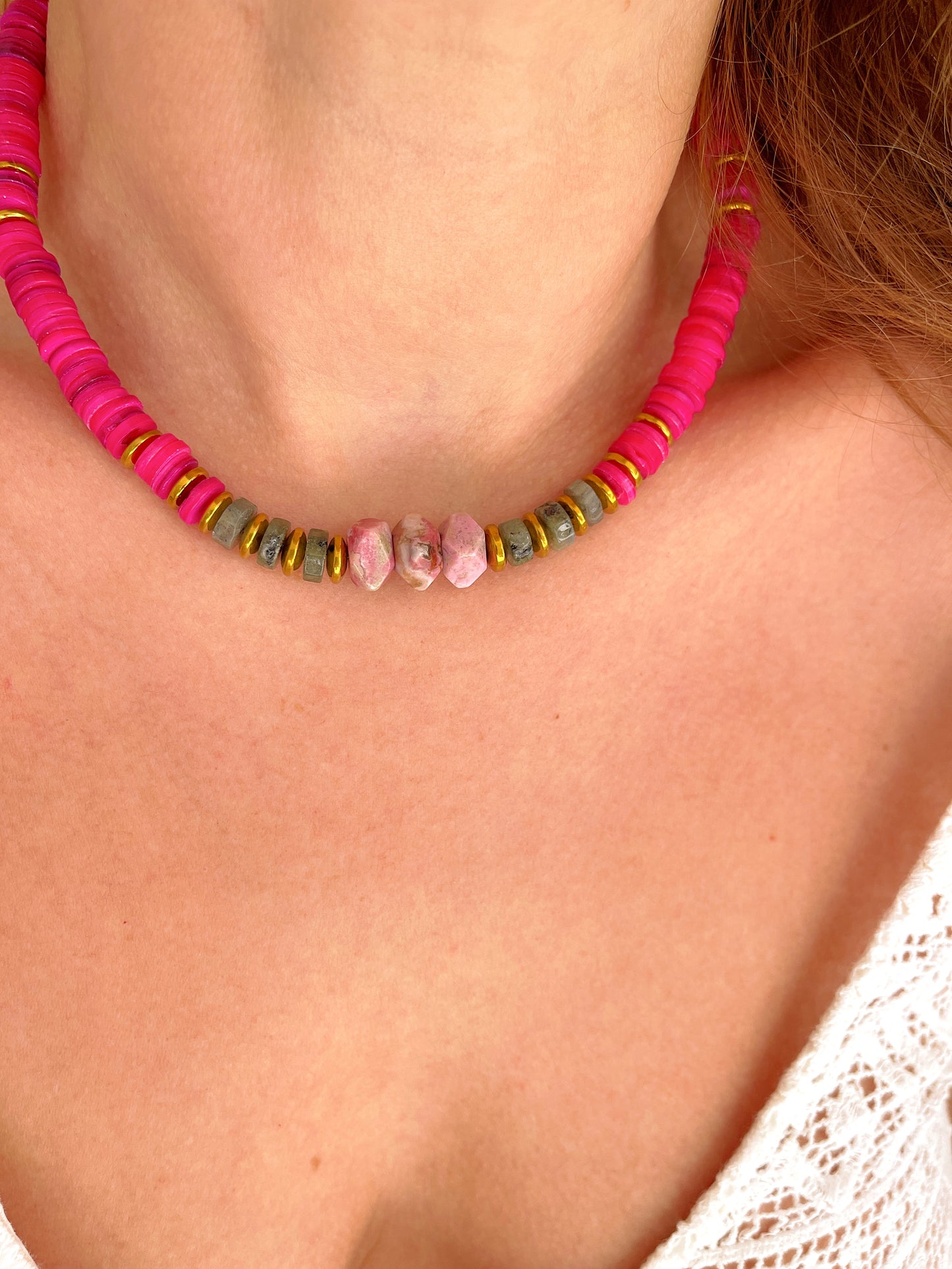 Collier THELMA - Pink