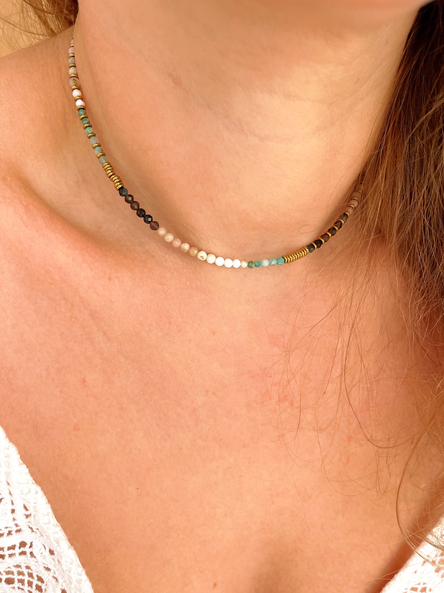 Collier SERGE - Aqua