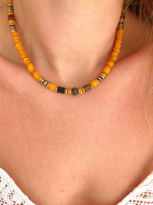 Collier UBA - Tangerine