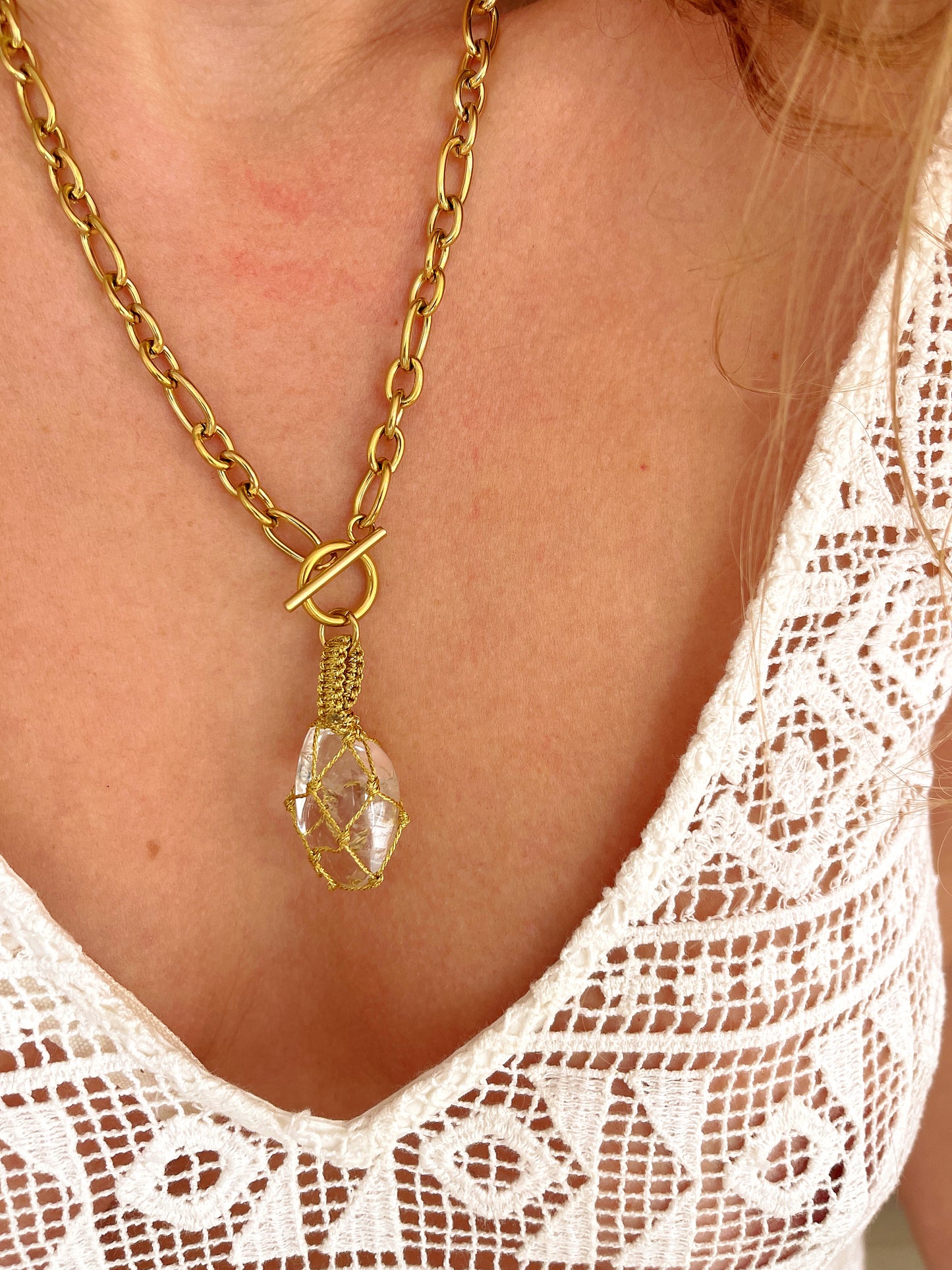 Collier LOLY - Cristal de Quartz