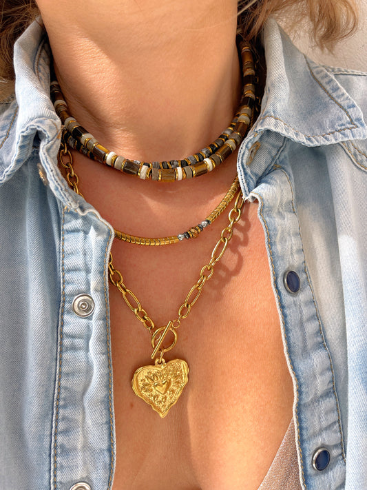 Collier RICO - jade