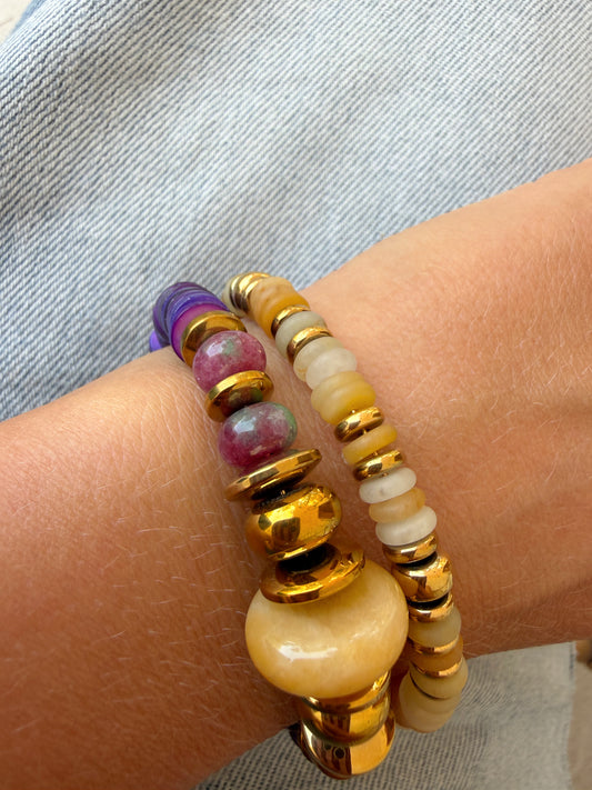LOOK - VEGA purple, VANDA jade topaze