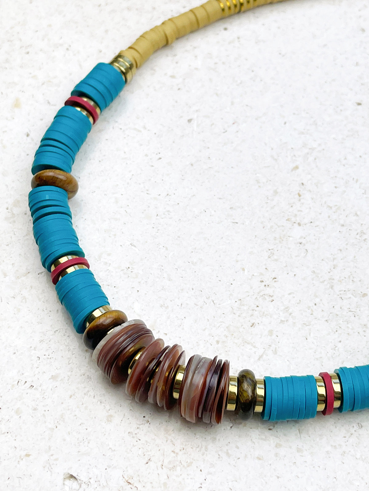 Collier MARCEL - émeraude