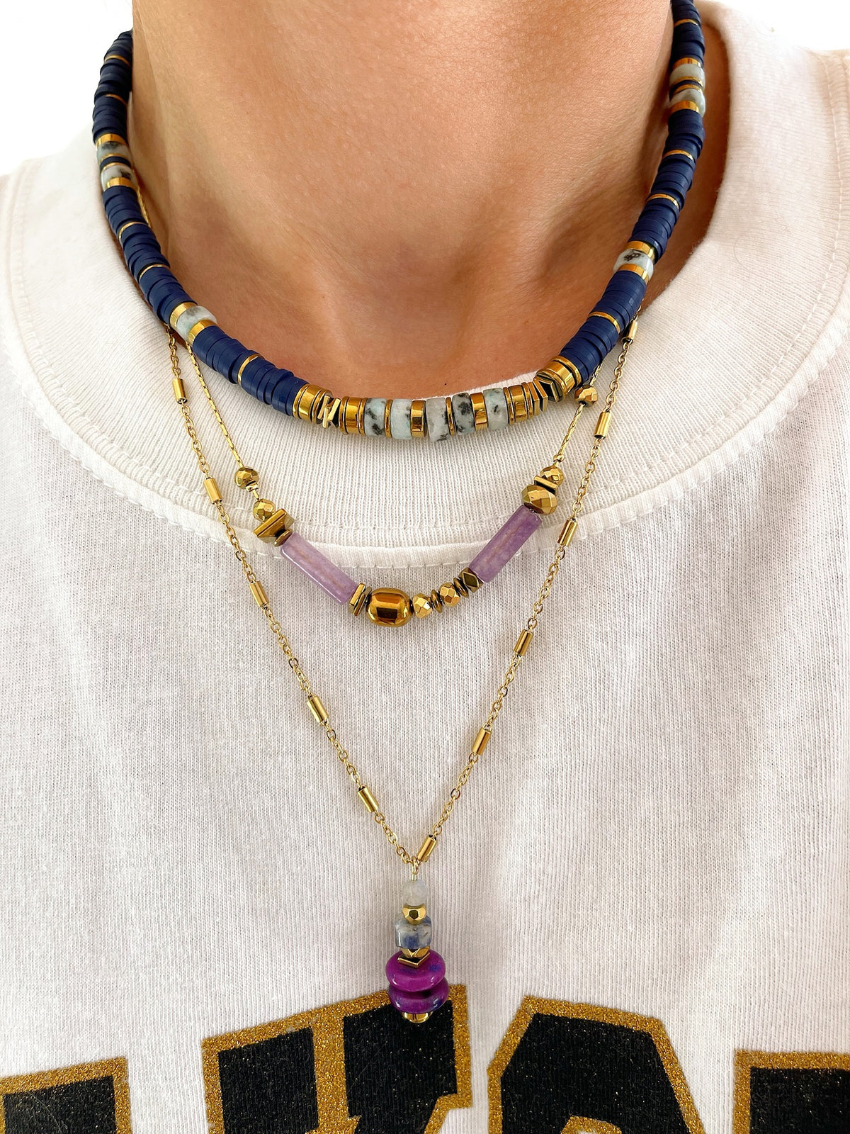Collier LILY - nuit