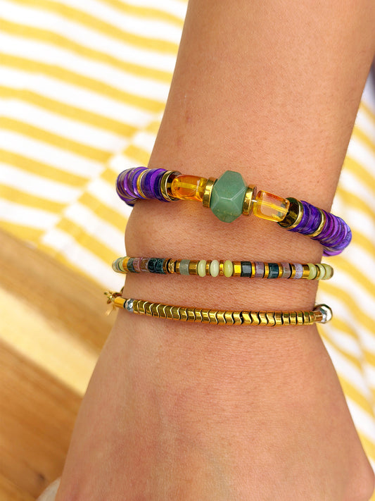 LOOK - TOINON Iris, SUZANNE Agate indienne, ROMAN