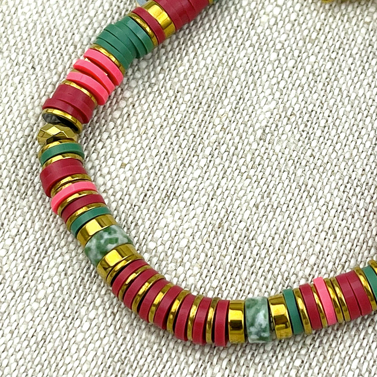 Bracelet LUNA - red cactus