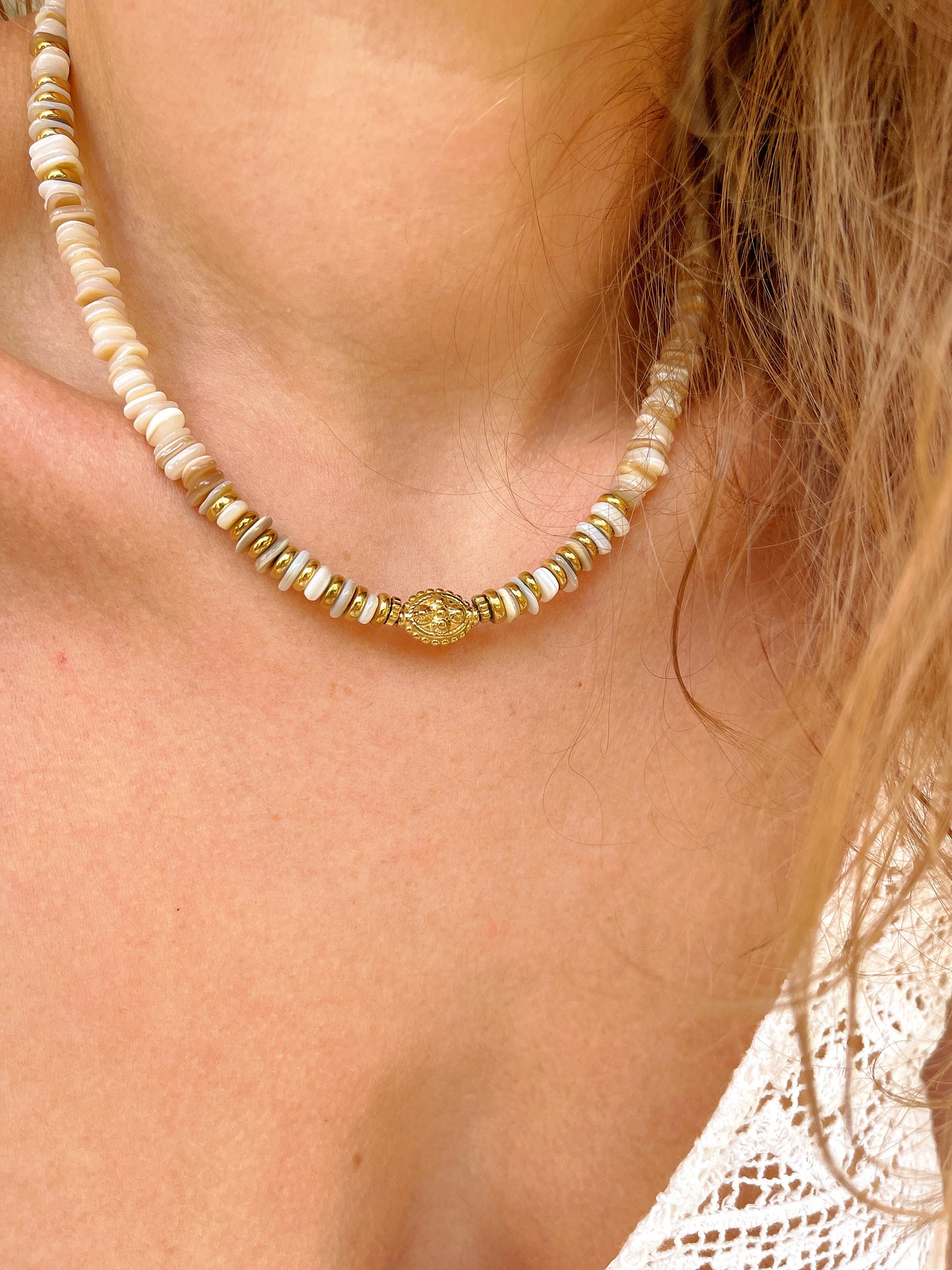 Collier TOSCANE - Ivoire
