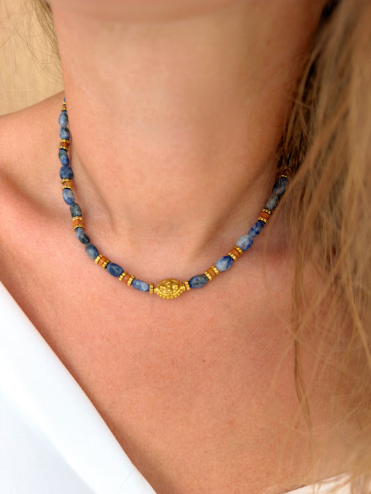 Collier TALINE - Sodalite