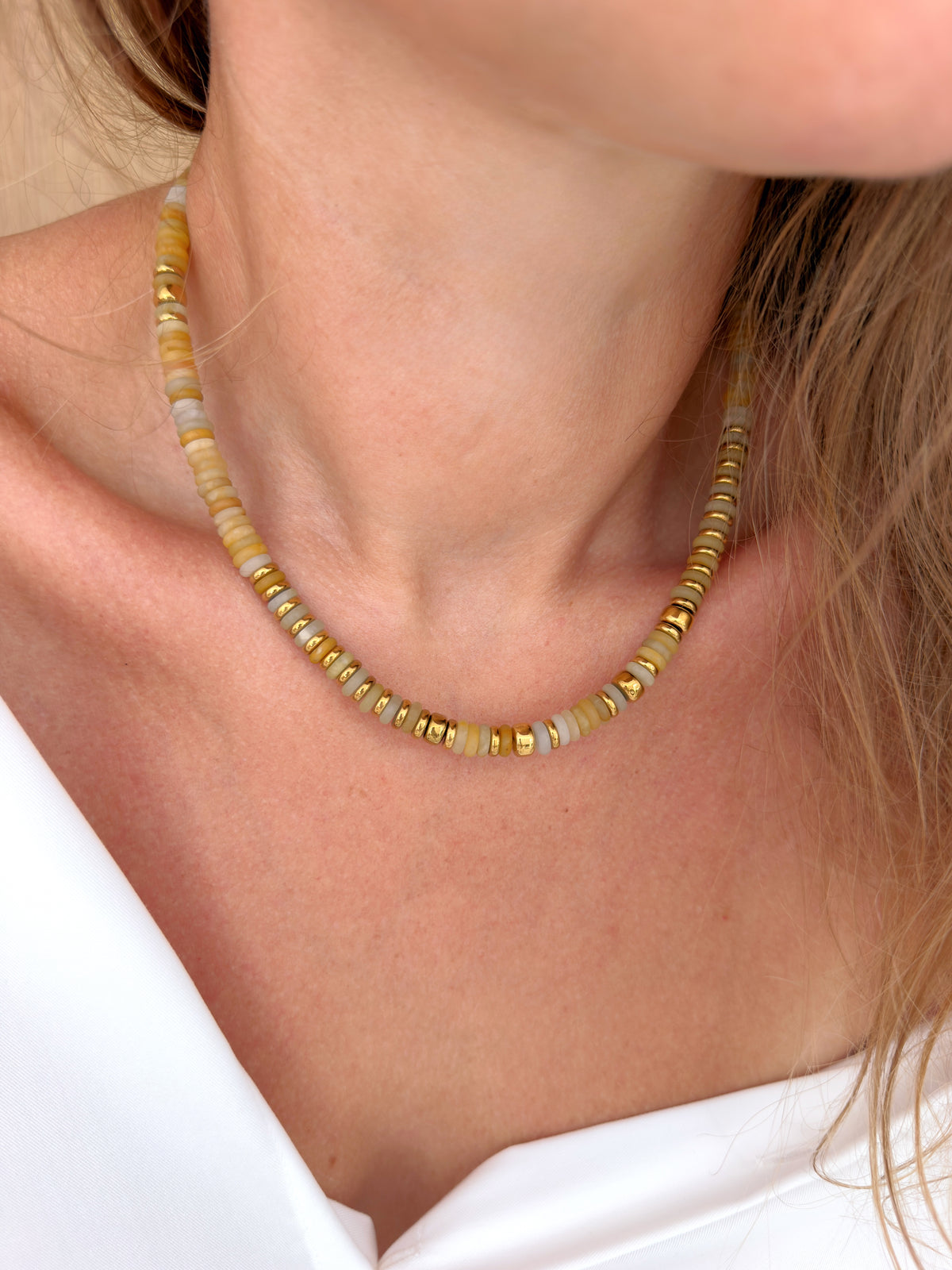 Collier VINNIO - Jade topaze