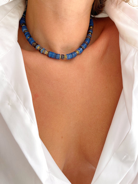 Collier ROSETTA - marine