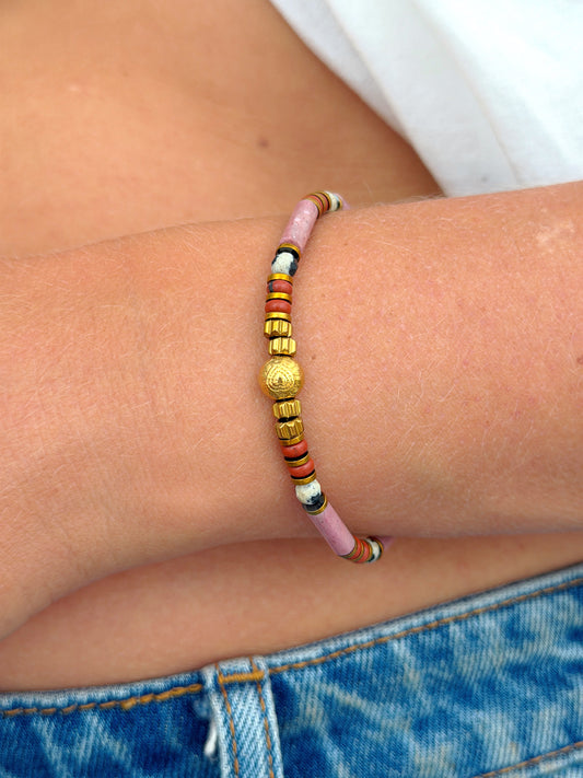 Bracelet VOLIA - Rhodonite