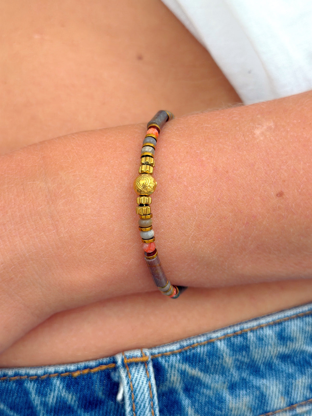 Bracelet VOLIA - Agate indienne