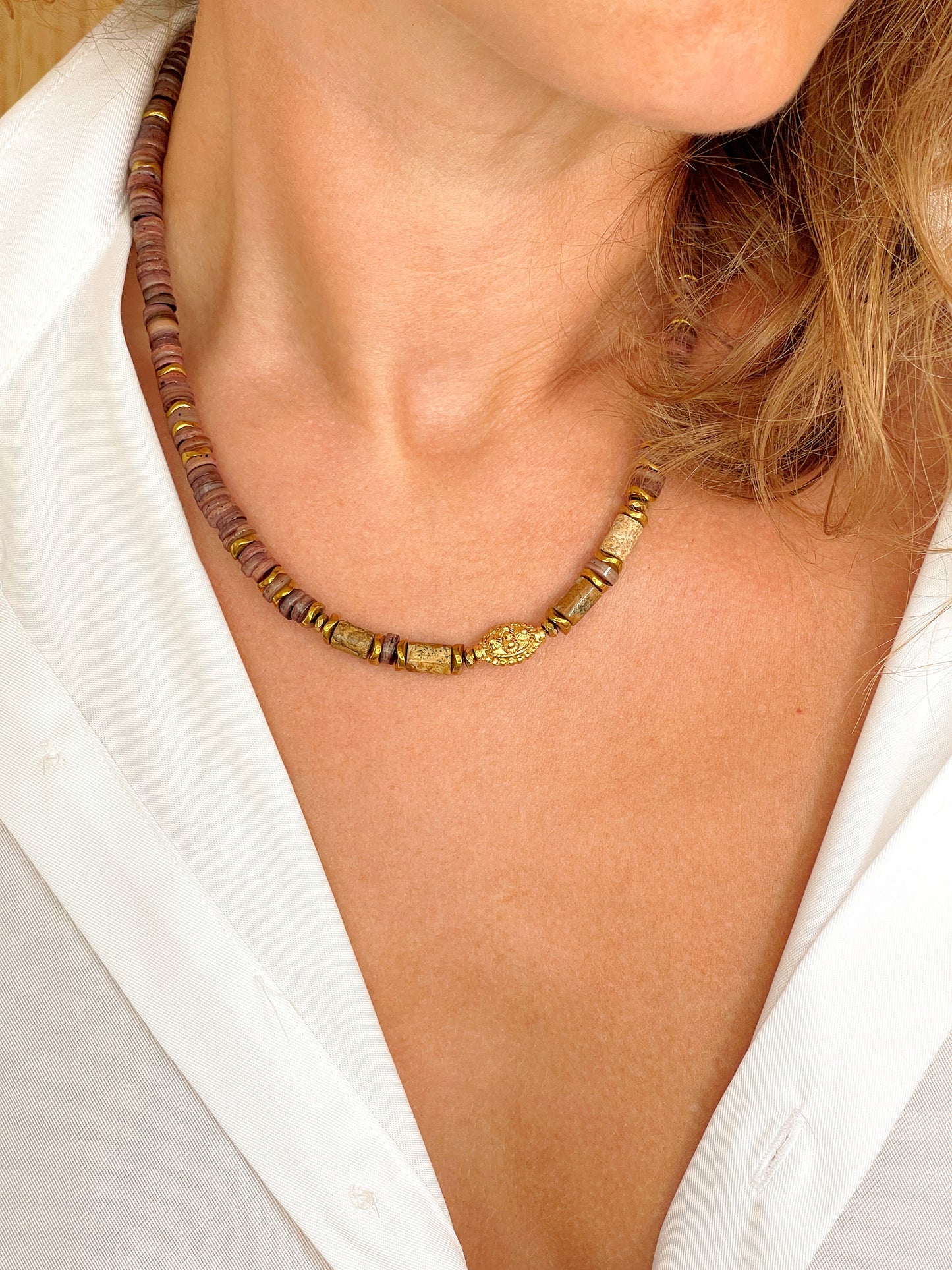 Collier TOSCANE - Jaspe image