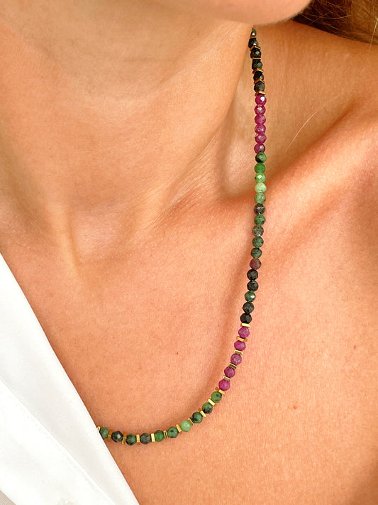 Collier THELMANE - Orchidée