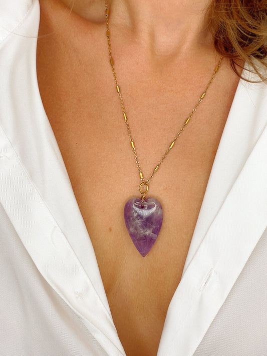 Collier SIXTINE - Améthyste