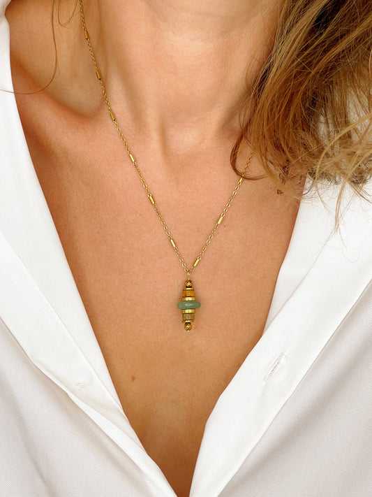 Collier LORETTE - Aventurine