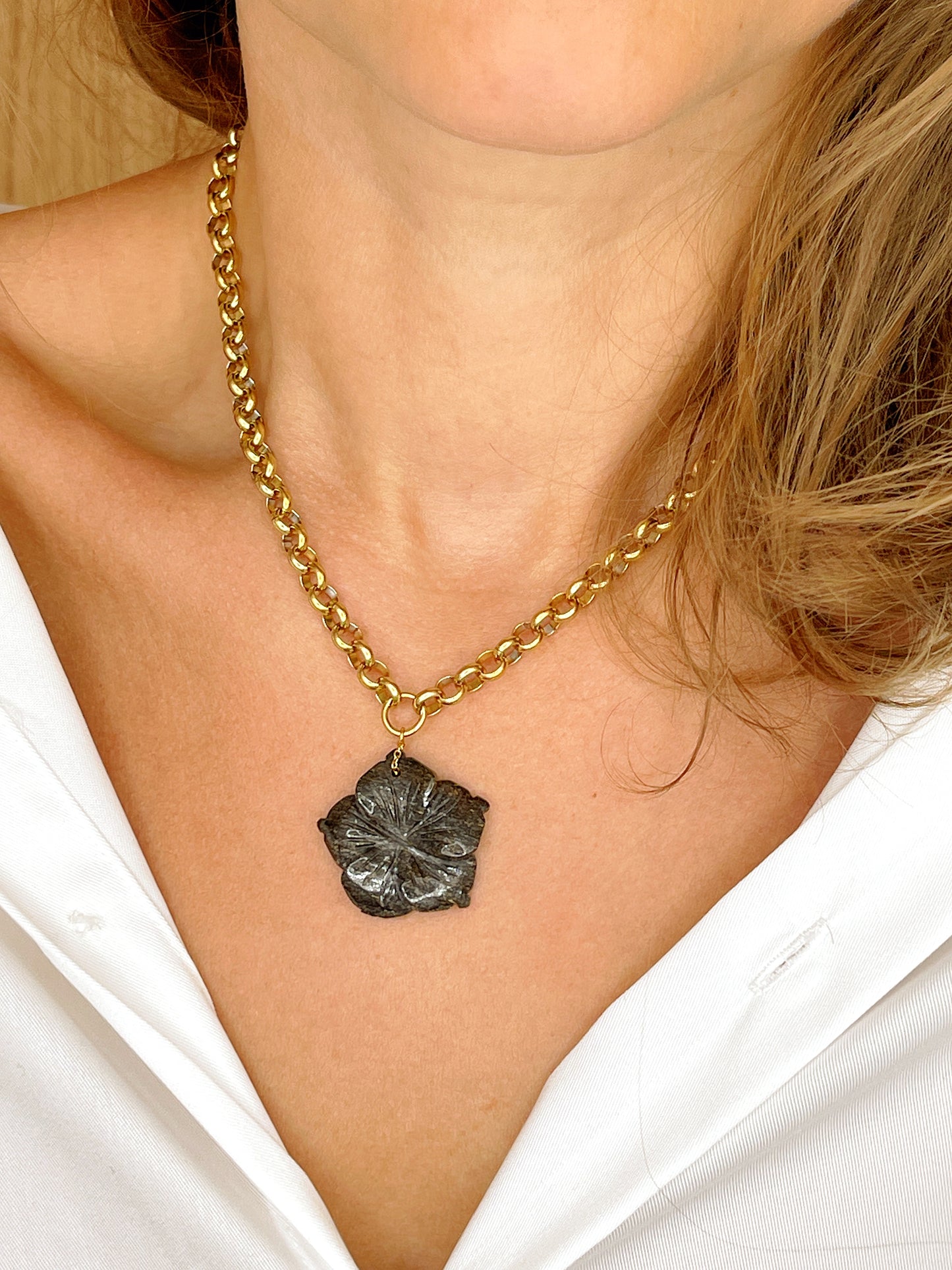Collier TORA - Bronzite
