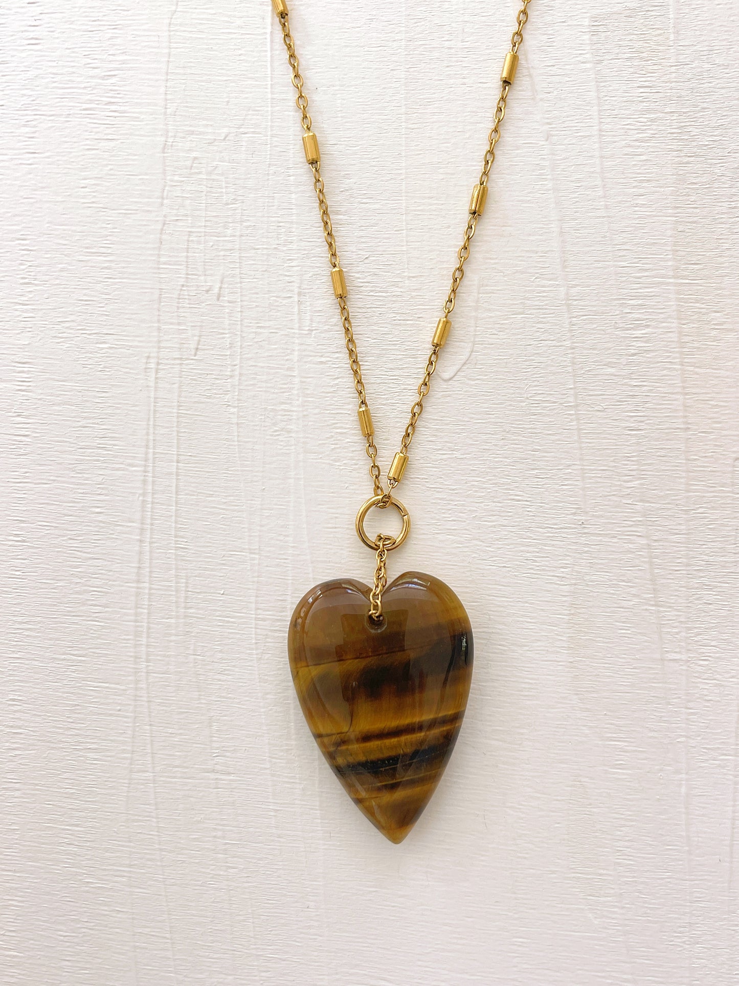 Collier SIXTINE - Oeil de tigre