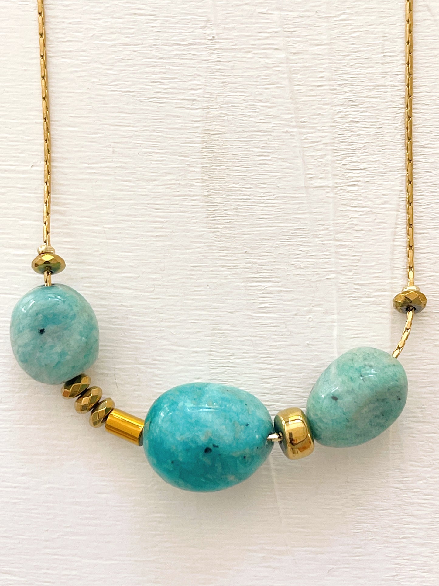 Collier TYAGONA - Amazonite