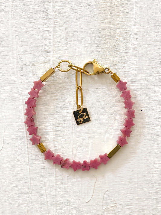 Bracelet TOSCA - Rhodonite