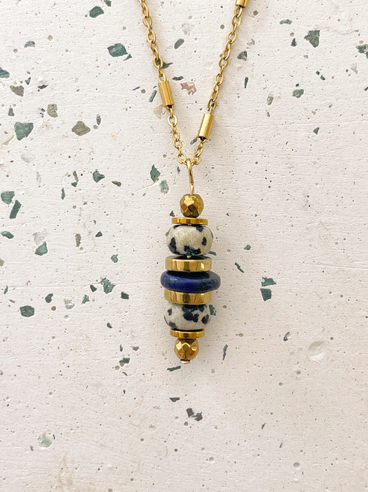 Collier LORETTE - Lapis Lazuli