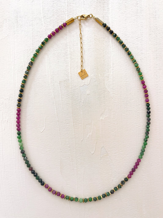 Collier THELMANE - Orchidée