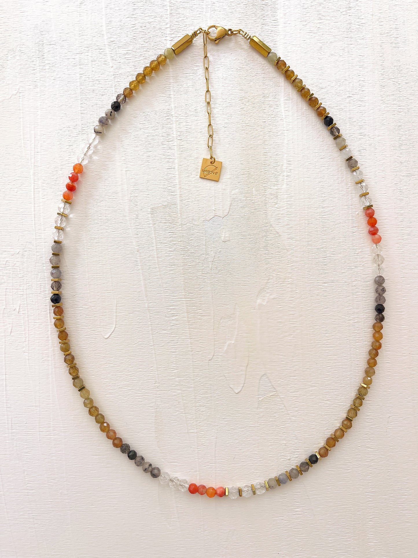 Collier THELMANE - Crème brûlée