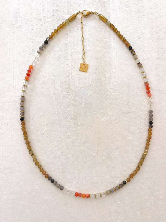 Collier THELMANE - Crème brûlée