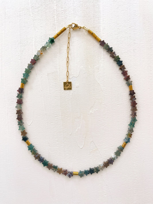 Collier TITO - Agate indienne