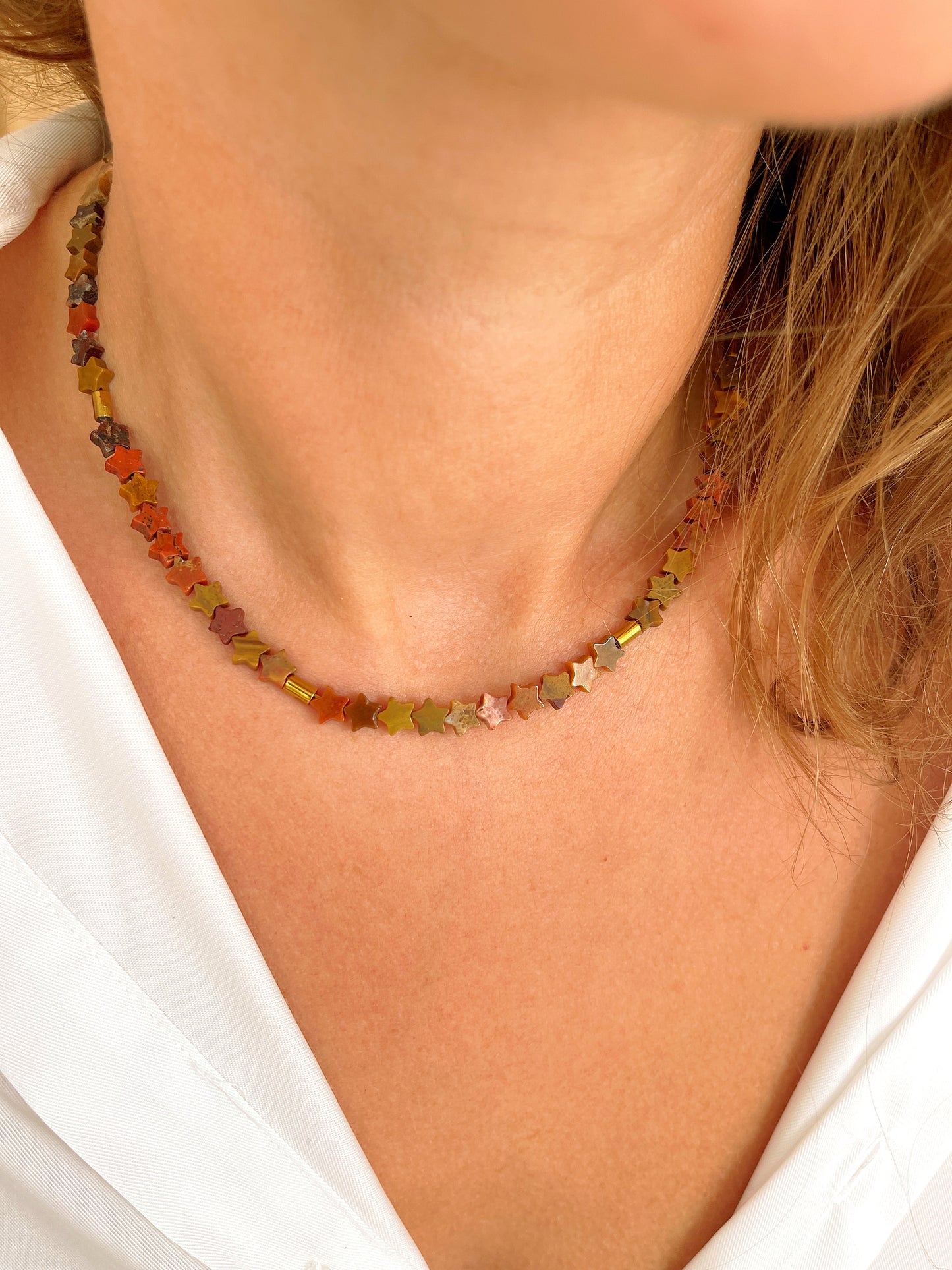 Collier TITO - Mokaïte