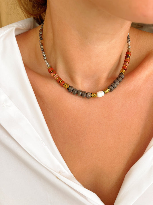 Collier OCTAVE - Agate