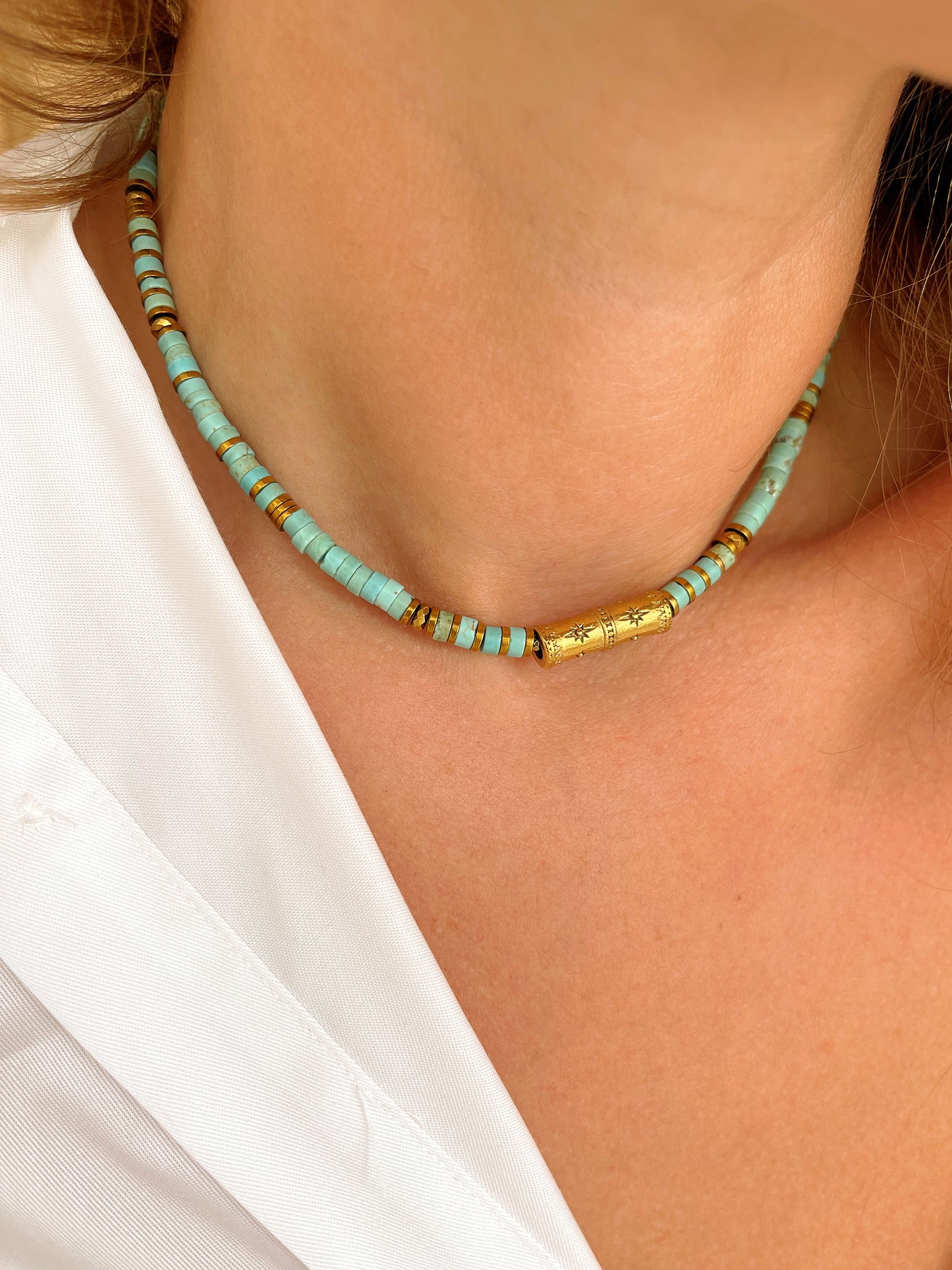 Collier SVEN - Turquoise