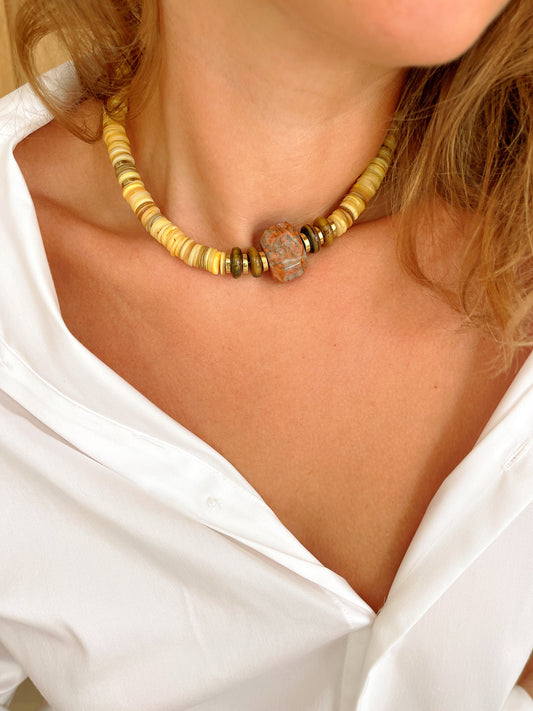 Collier THELMA - Beurre