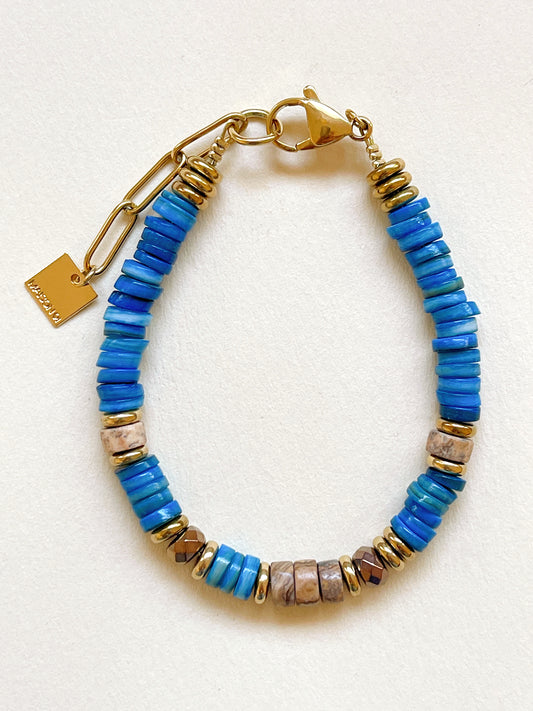 Bracelet STONE - océan