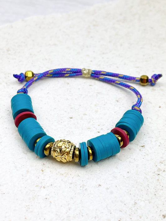 Bracelet POMME - émeraude
