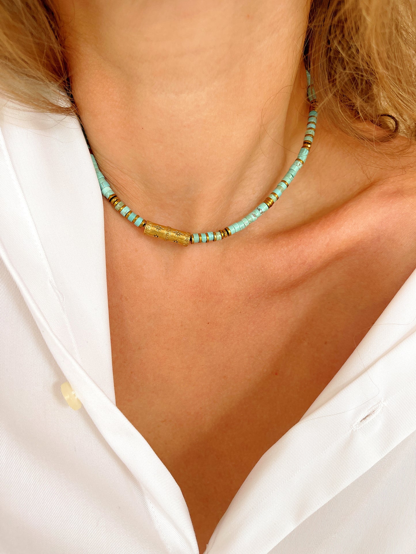 Collier SVEN - Turquoise