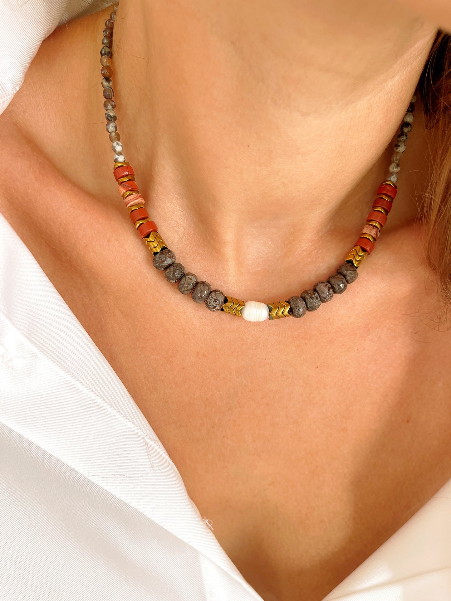 Collier OCTAVE - Agate