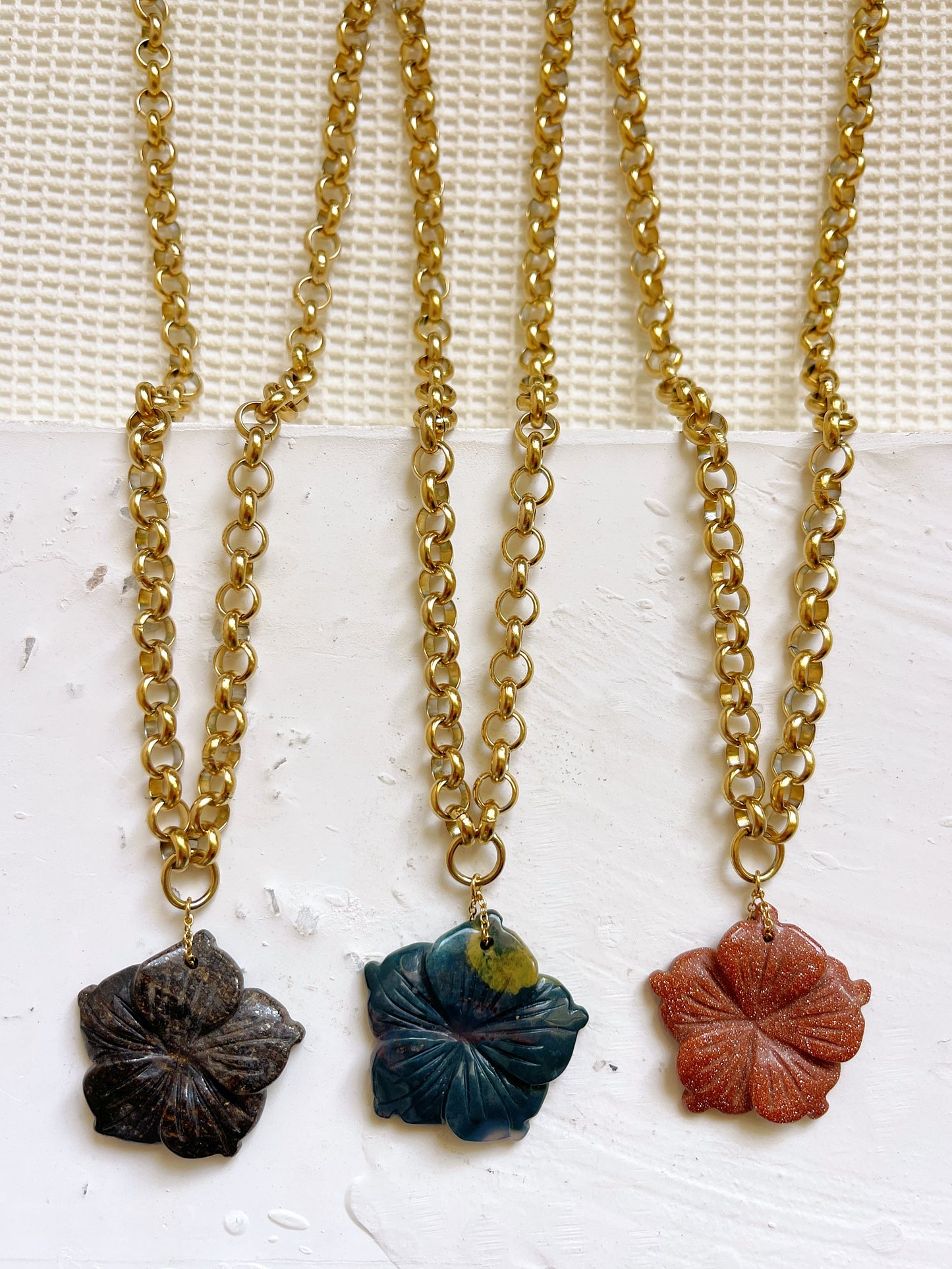 Collier TORA - Agate indienne