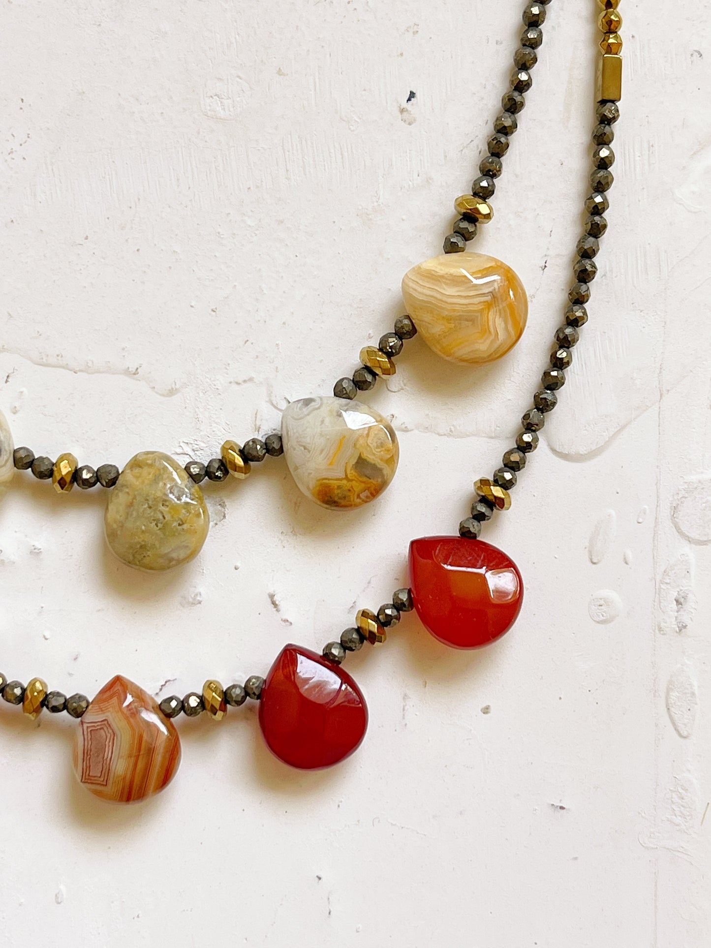 Collier OLIVIA - Cornaline