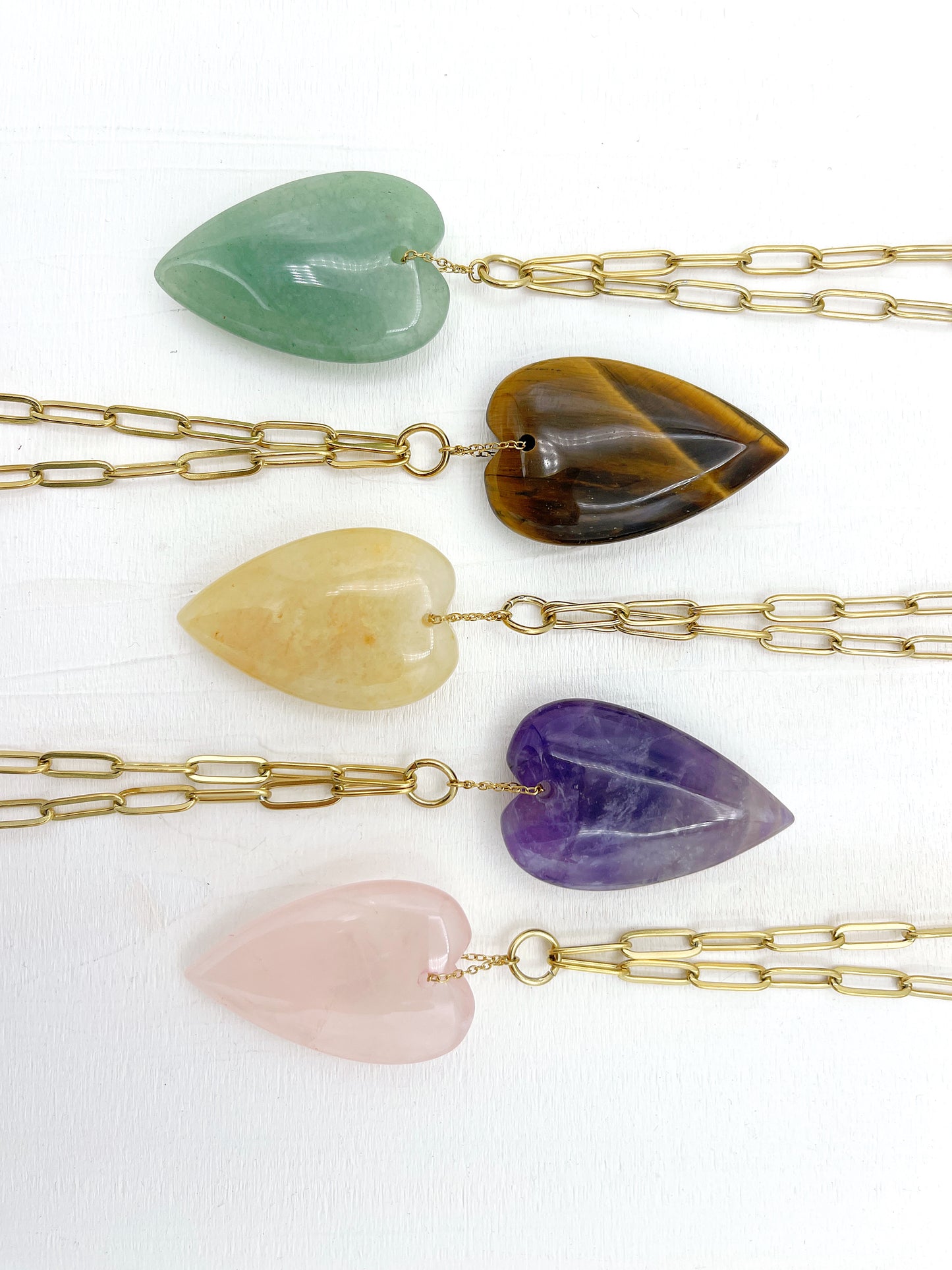 Collier SOREN - Quartz rose