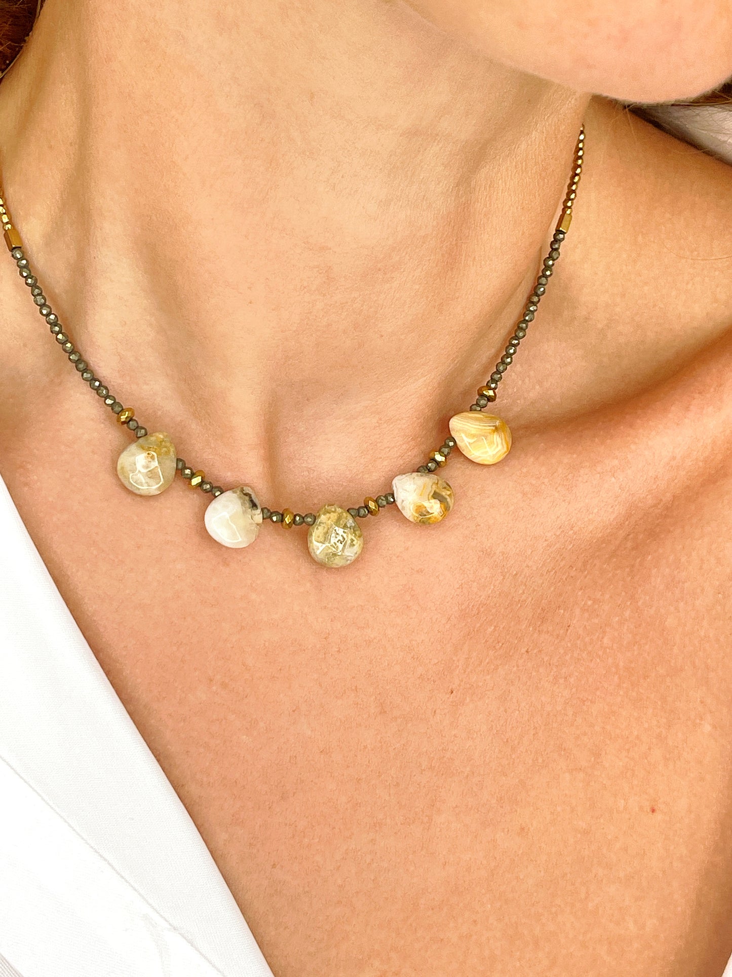 Collier OLIVIA - Agate
