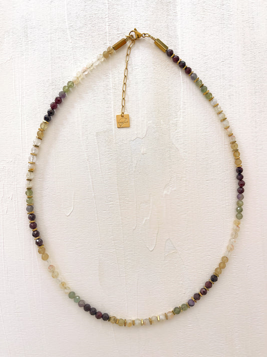 Collier THELMANE - Mousse épicée