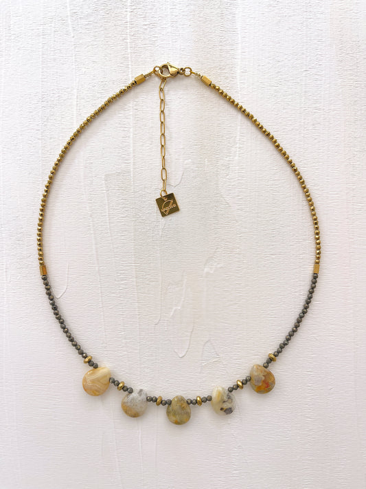 Collier OLIVIA - Agate