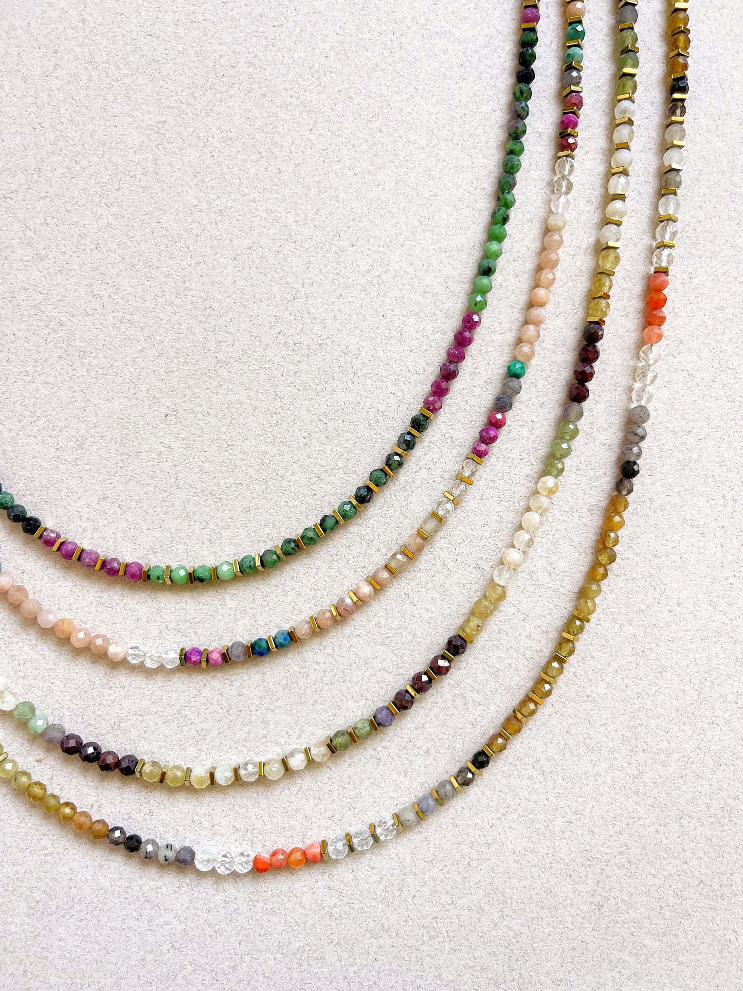 Collier THELMANE - Mousse épicée