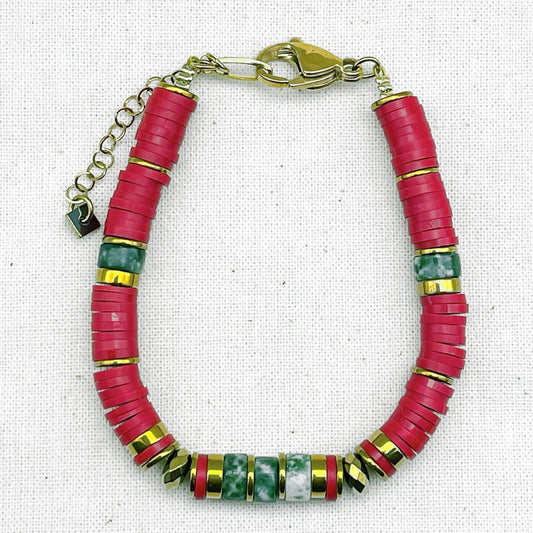 Bracelet LENA - red