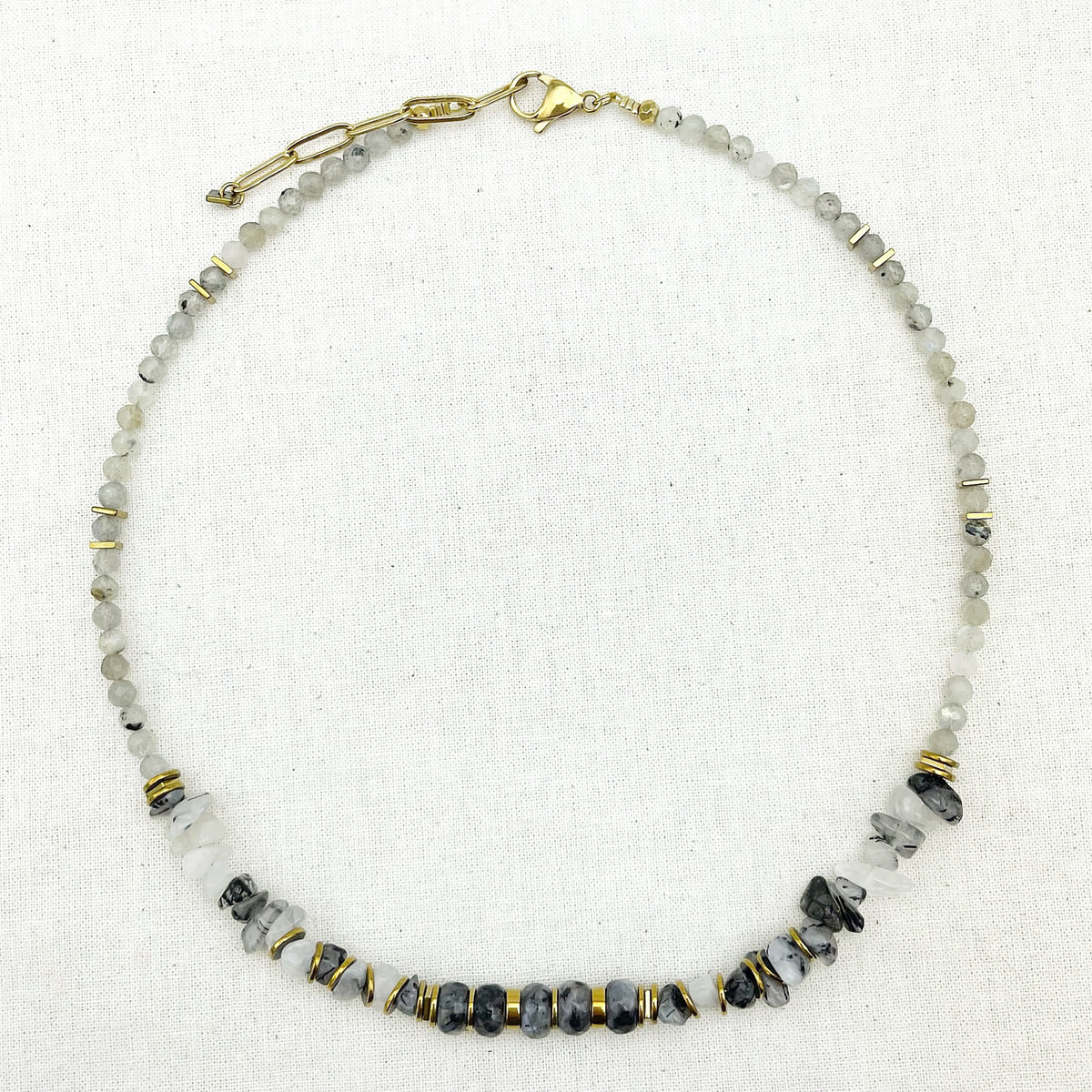 Collier MARIUS - labradorite