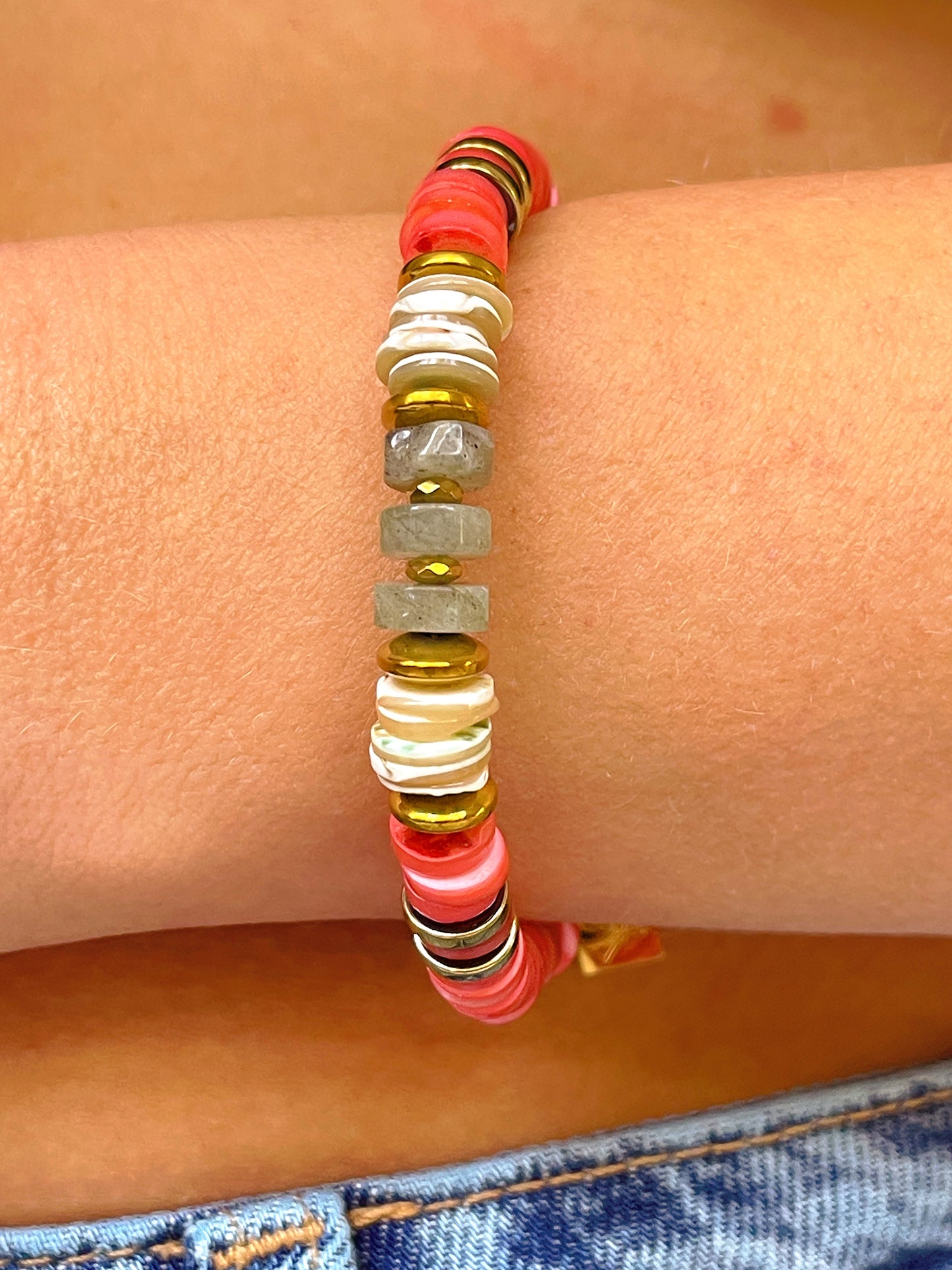 Bracelet TOINON - Corail