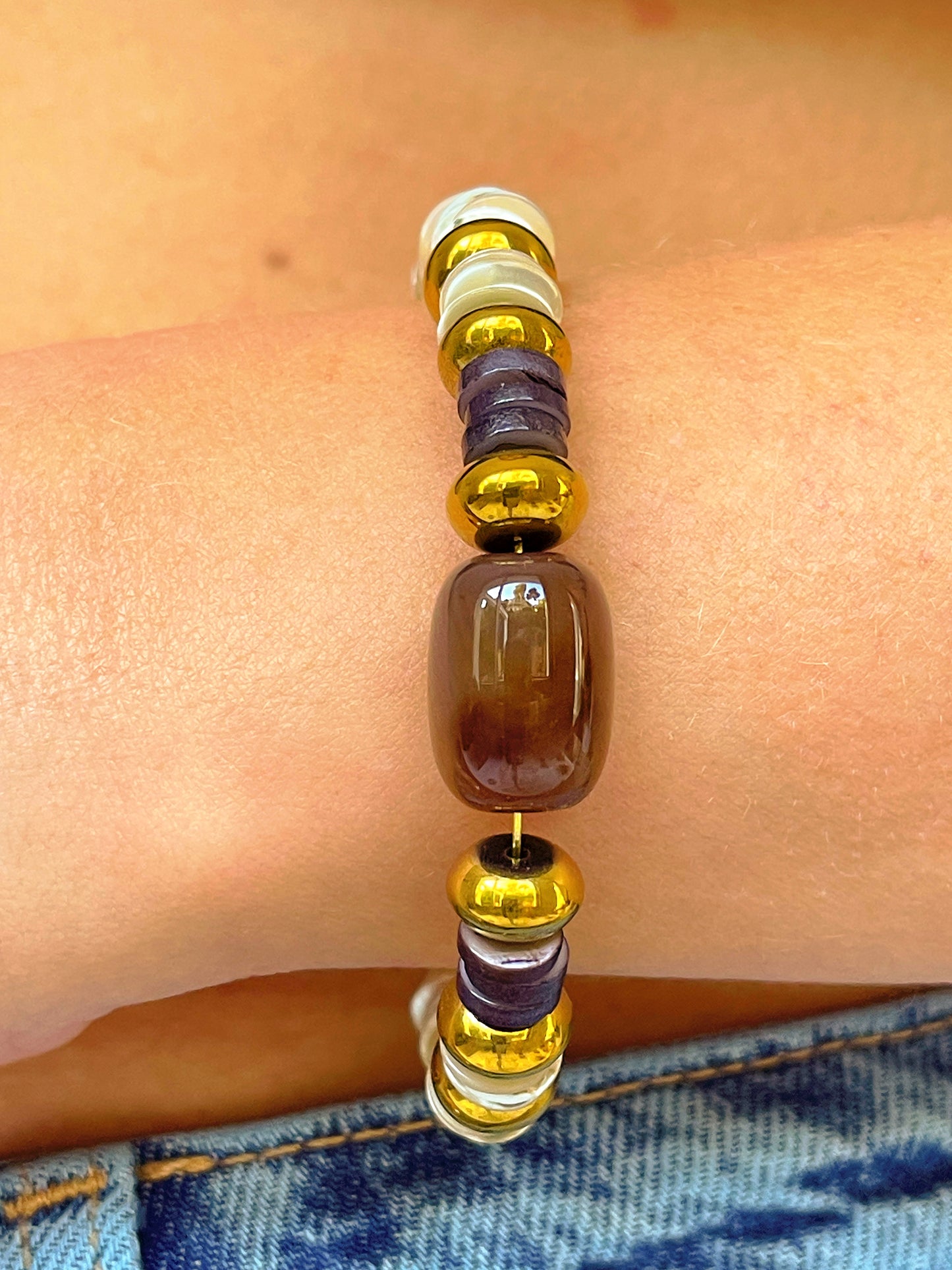 Bracelet TOINON - Ivoire