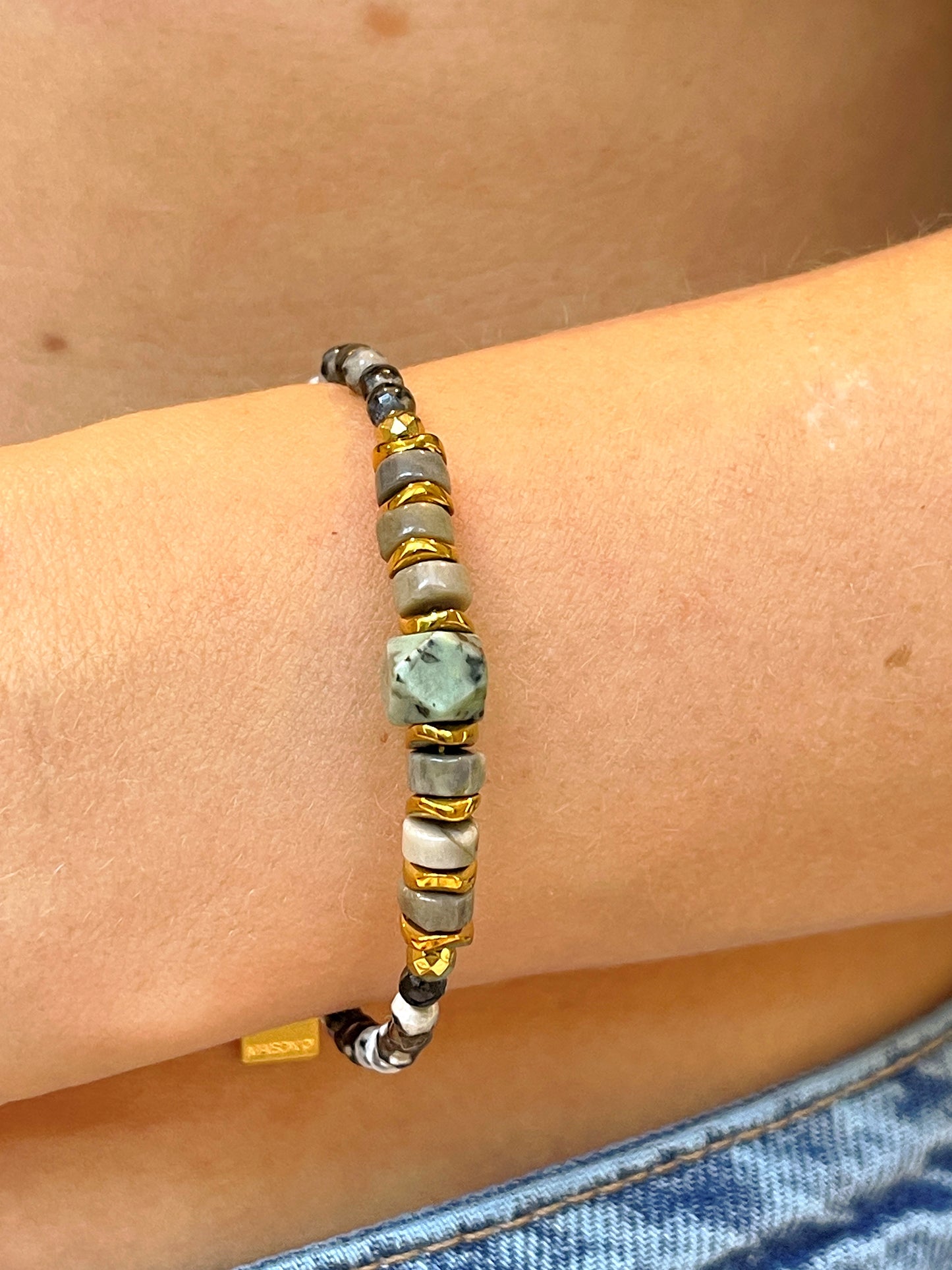 Bracelet PAOLO - Turquoise africaine